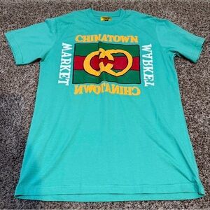 CHINATOWN MARKET “bootleg gucci” inspired logo tee NWOT